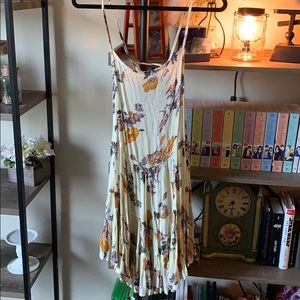 Free People Floral Slip